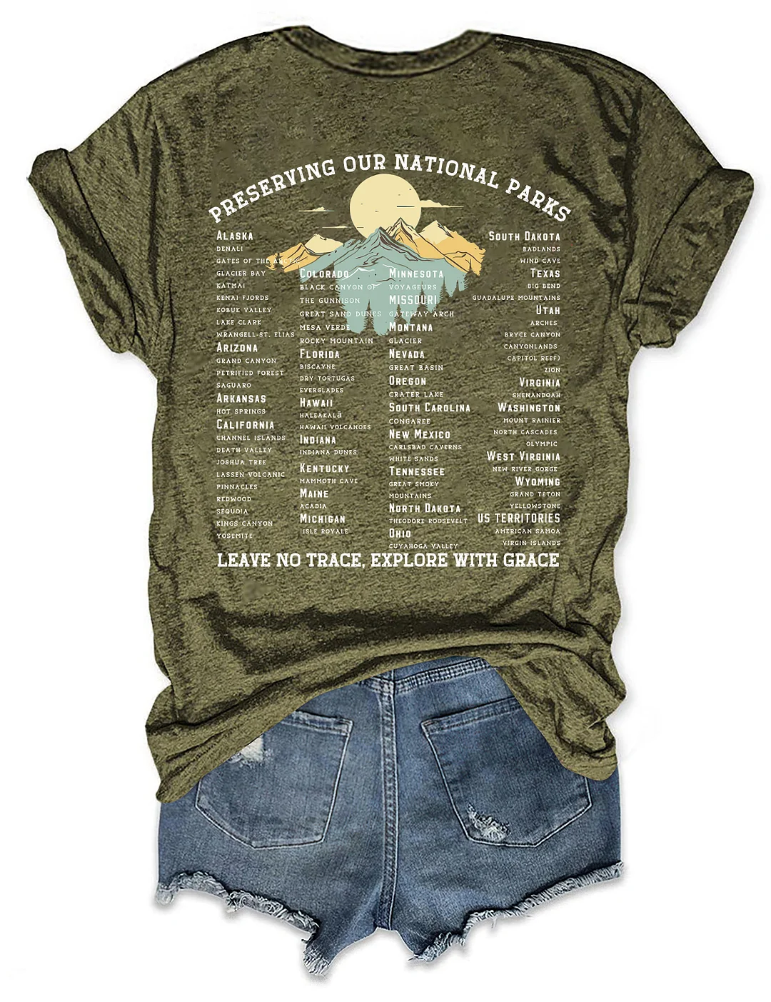 Preserving Our National Parks T-shirt
