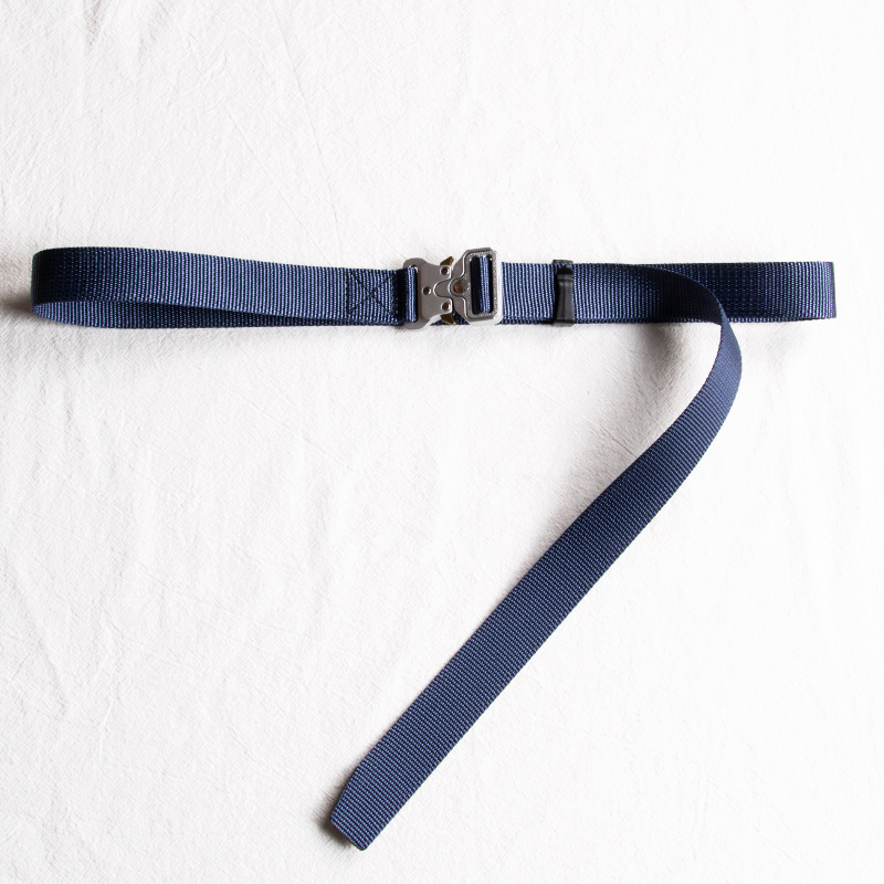 Buckle canvas belt buckle outdoor military training nylon tactical belt / TECHWEAR CLUB / Techwear