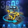 Black Technology Intelligent Digital Display Wall-E Programming Robot Children's Educational Assembly Building Block Toys Boy Birthday Gift