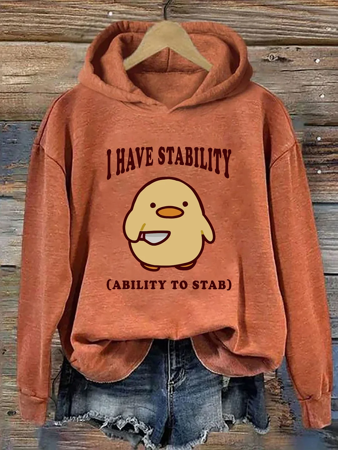I Have Stability Ability To Stab Hoodie