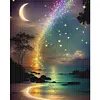 Aurora Moon-11CT Stamped Cross Stitch 40*50cm