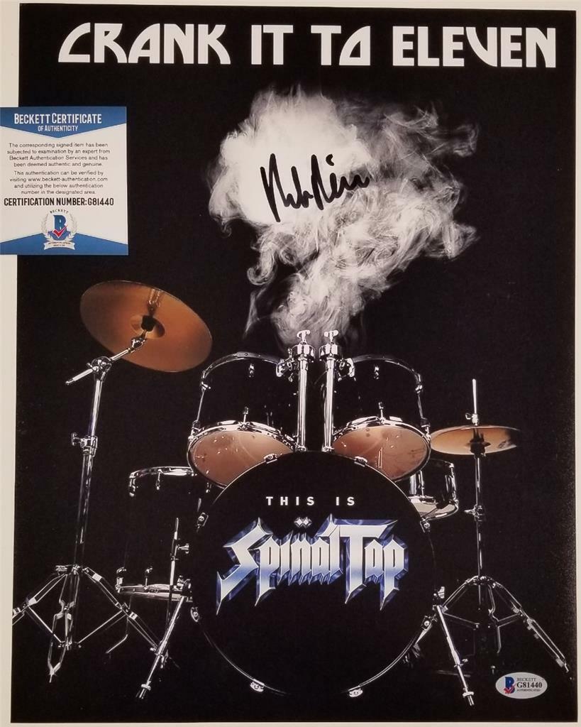 Director Rob Reiner signed This is Spinal Tap 11x14 Photo Poster painting ~ Beckett BAS COA