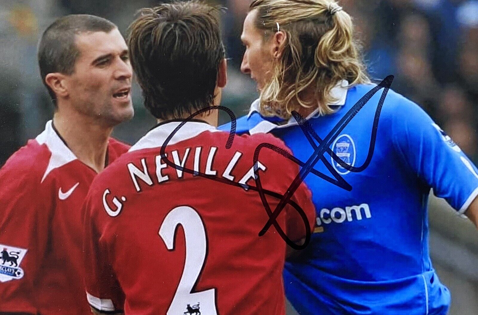 Robbie Savage Genuine Hand Signed Birmingham City 6X4 Photo Poster painting 2