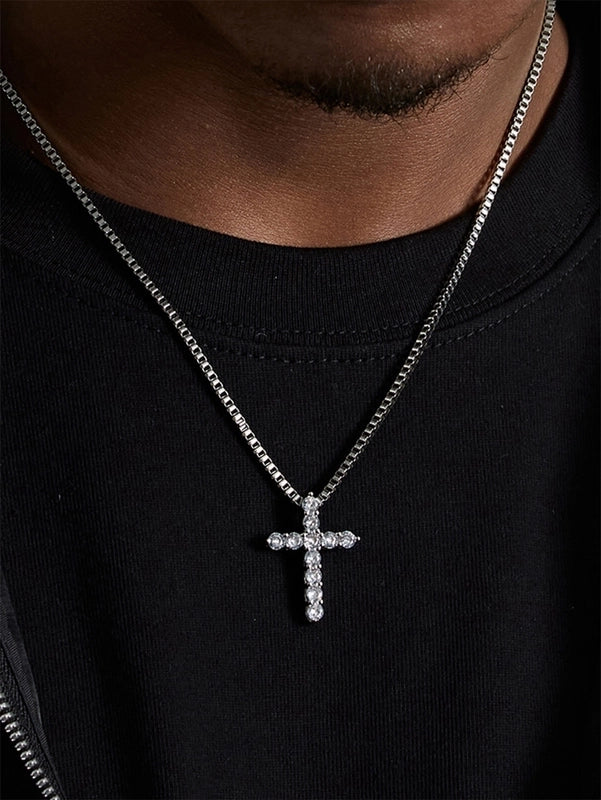 Hip-Hop Retro Solid Color Men’S Necklace