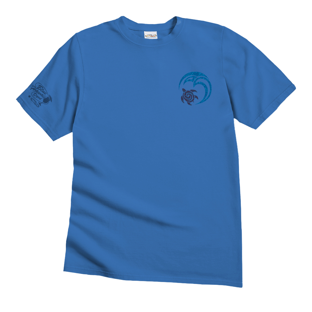  Vibrant Blue Graphic T-Shirt for Summer Adventures