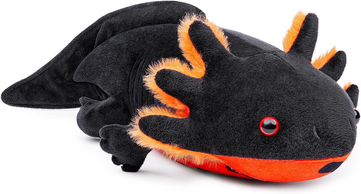 Soft Lifelike Axolotl Plush Toy Realistic Cute Axolotl Ambystoma