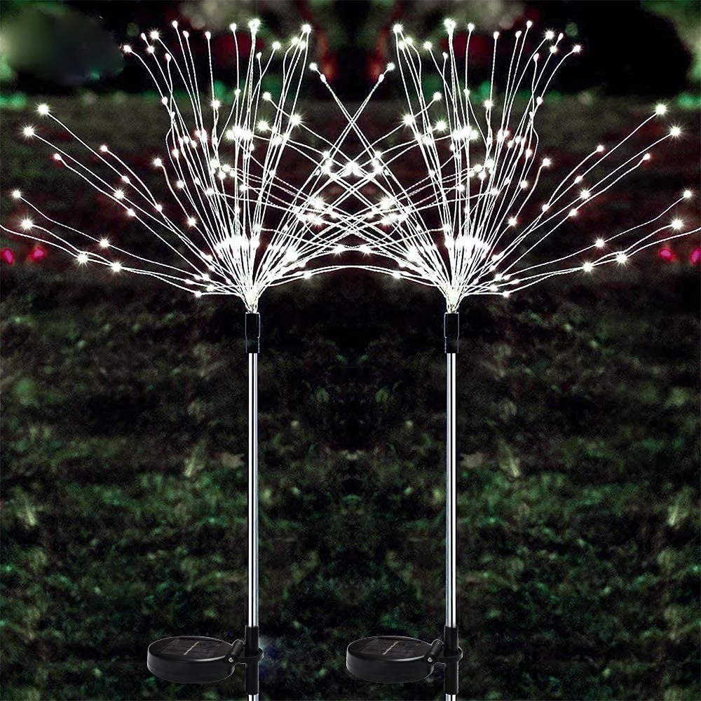 Waterproof Solar Garden Fireworks Lamp