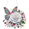 (US Local)Acrylic Special Shape Rose Cupid Diamond Painting Hanging Pendant Kits