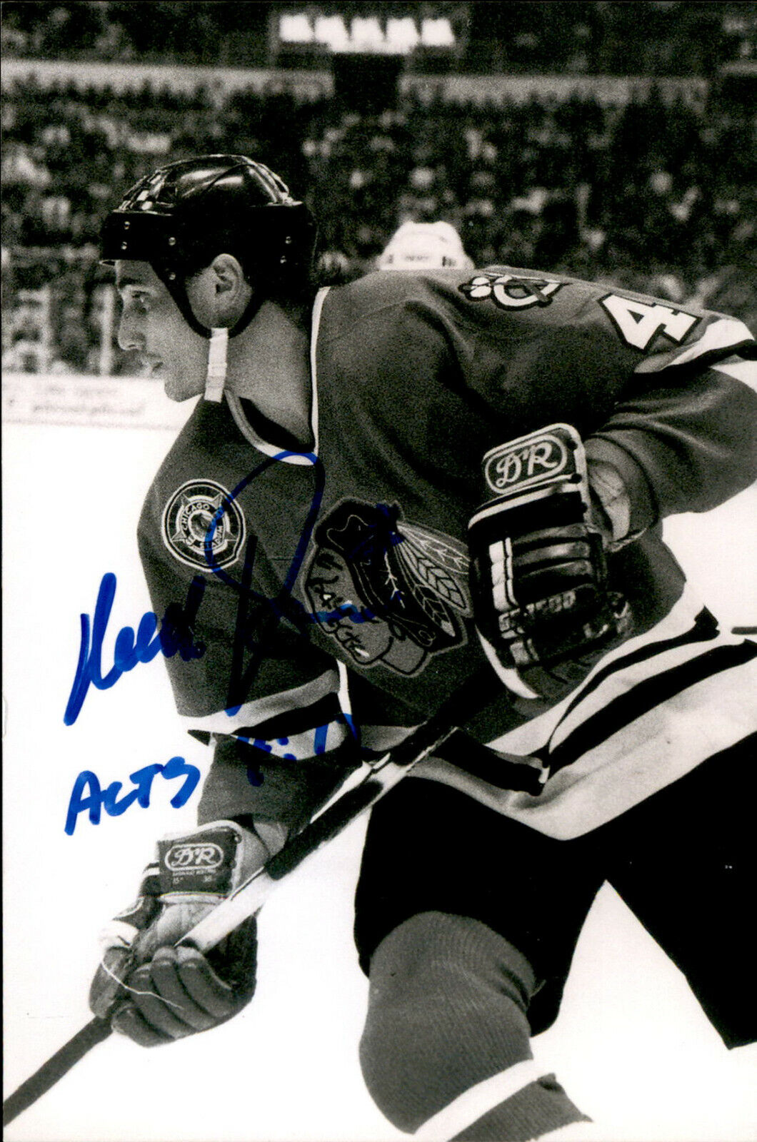 Keith Brown SIGNED autographed 4x6 Photo Poster painting CHICAGO BLACKHAWKS #5