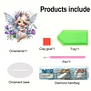Diamond Painting Acrylic Double-sided Effect Fairy Ornament Kit for Decoration