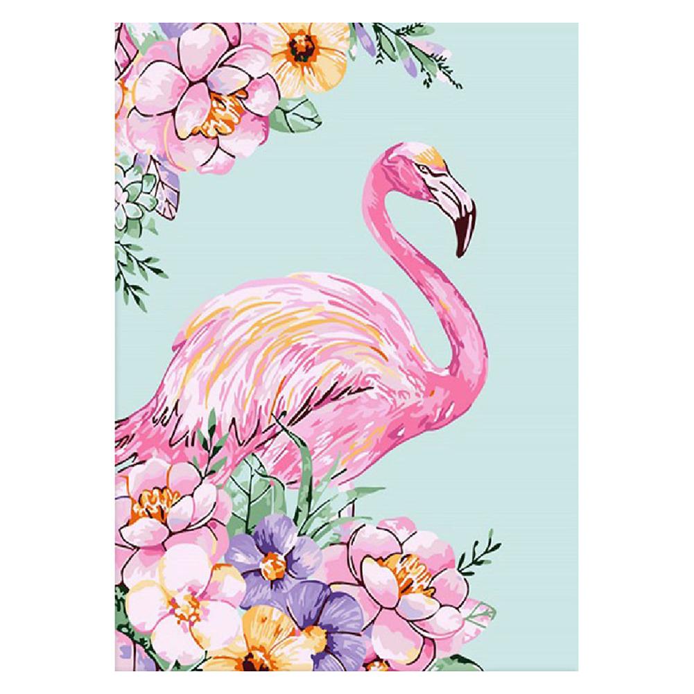 

Flamingo - 11CT Stamped Cross Stitch - 48*65CM, 501 Original