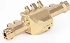 AMK TRX4 Rear Brass Portal Axle Housing Heavy Duty for 1/10 RC Crawler TRX4 Bronco Defender Upgrade(330g)