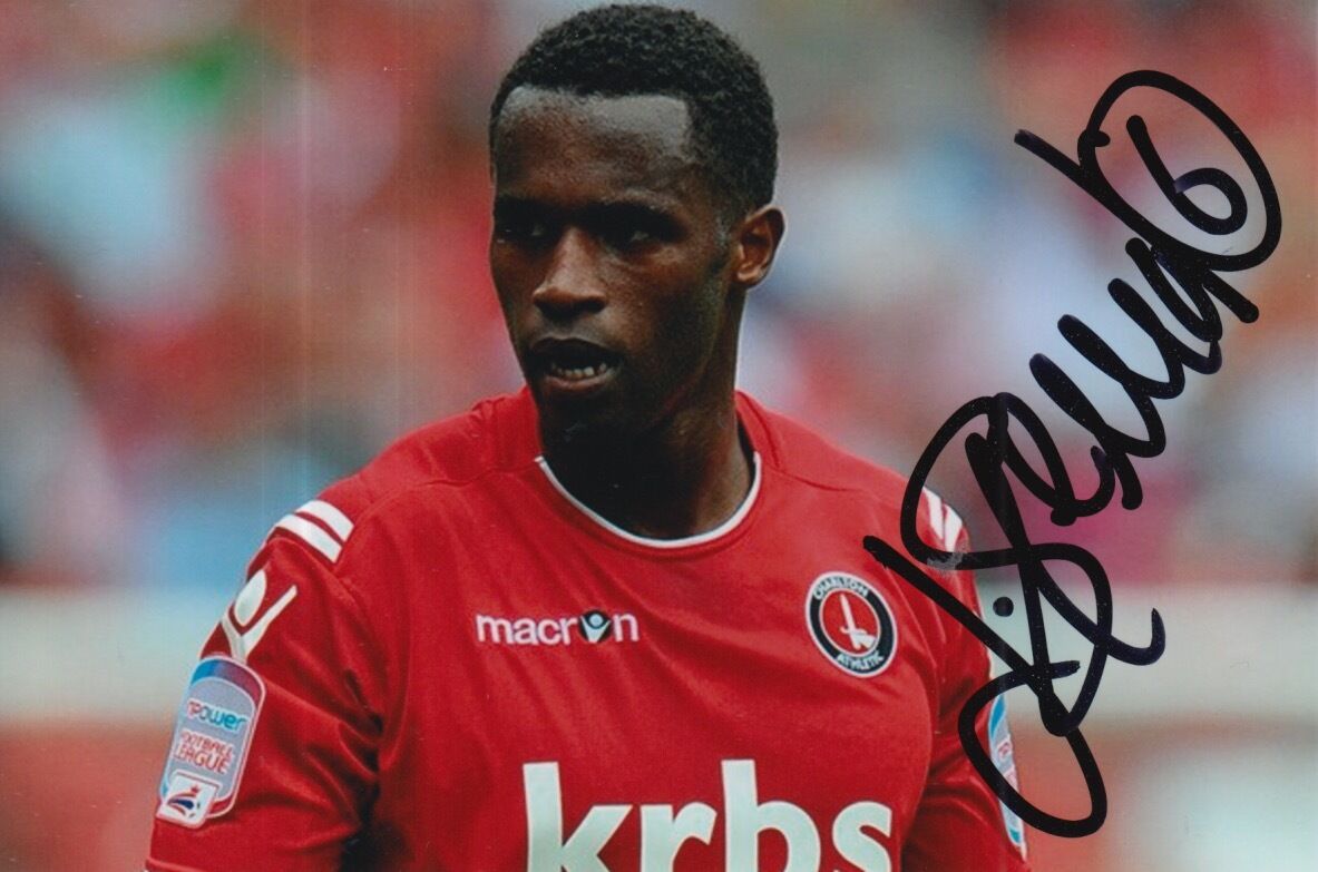 CHARLTON ATHLETIC HAND SIGNED JOSE SEMEDO 6X4 Photo Poster painting.