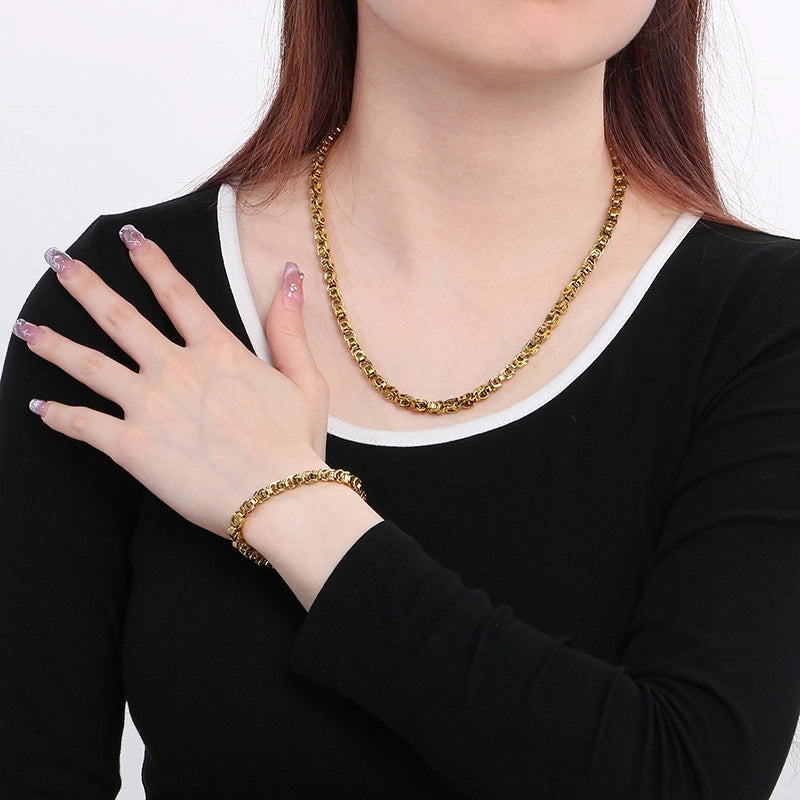 Fashion Popular Stainless Steel More Sizes Bamboo Necklace Choker Bracelet Necklace Accessories