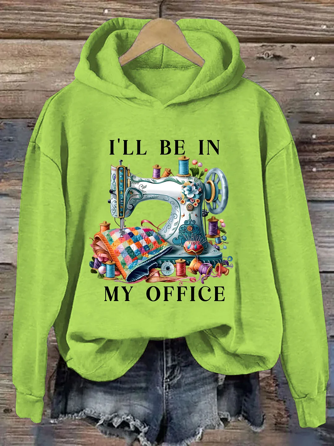 I'll Be In My Office Sewing Hoodie