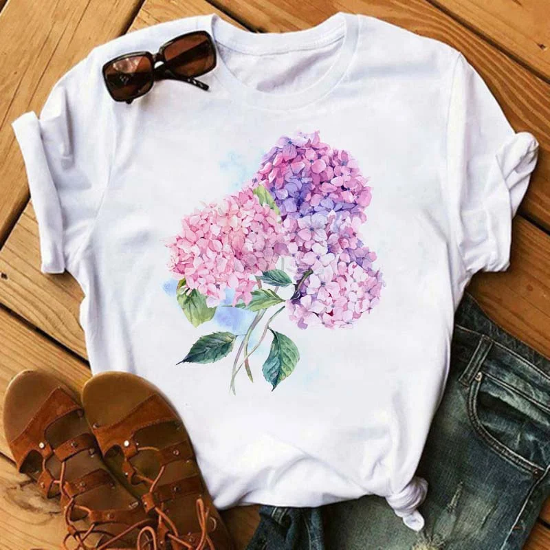 Red Lip Print Women T Shirt Aesthetic  Ulzzang T-shirt Female Tee Shirt Clothes 90s Summer Graphic Top
