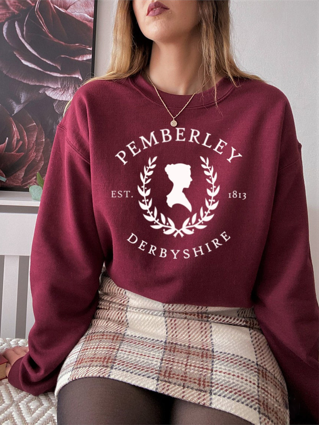 Pemberley Sweatshirt, Pride And Prejudice Shirt / TECHWEAR CLUB / Techwear