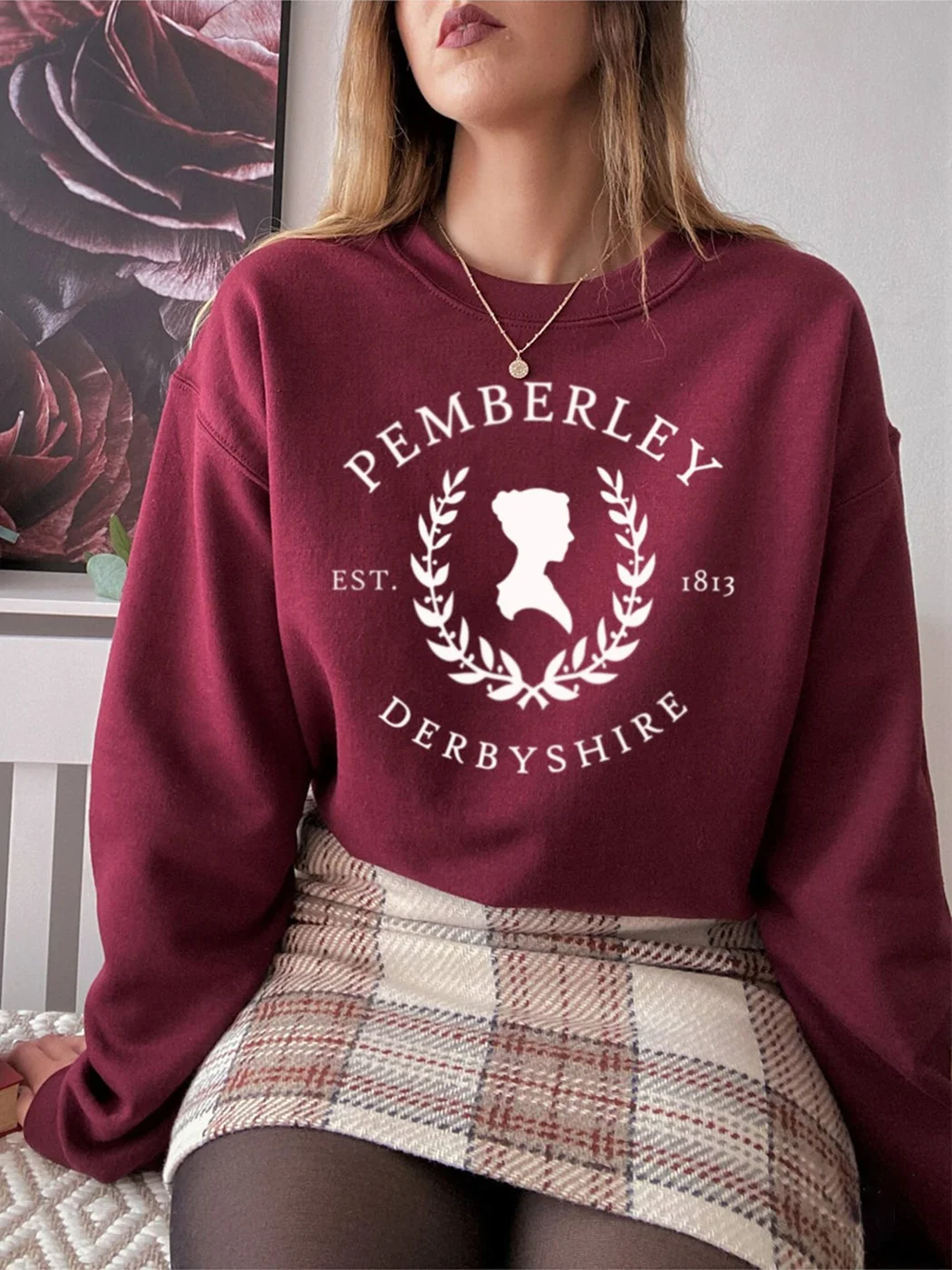 Pemberley Sweatshirt, Pride And Prejudice Shirt / DarkAcademias /Darkacademias