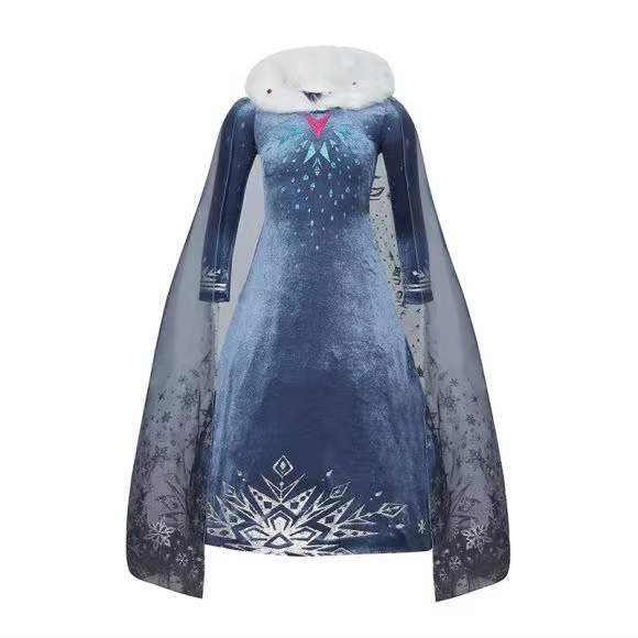 Enchanted Elsa Princess Dress - Summer Fashion for Girls - Chic Kids' Gown