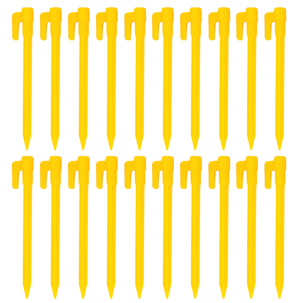 

20x Outdoor Camping Tent Peg Beach Mat Ground Windproof Fixed Pile Anchors, 501 Original