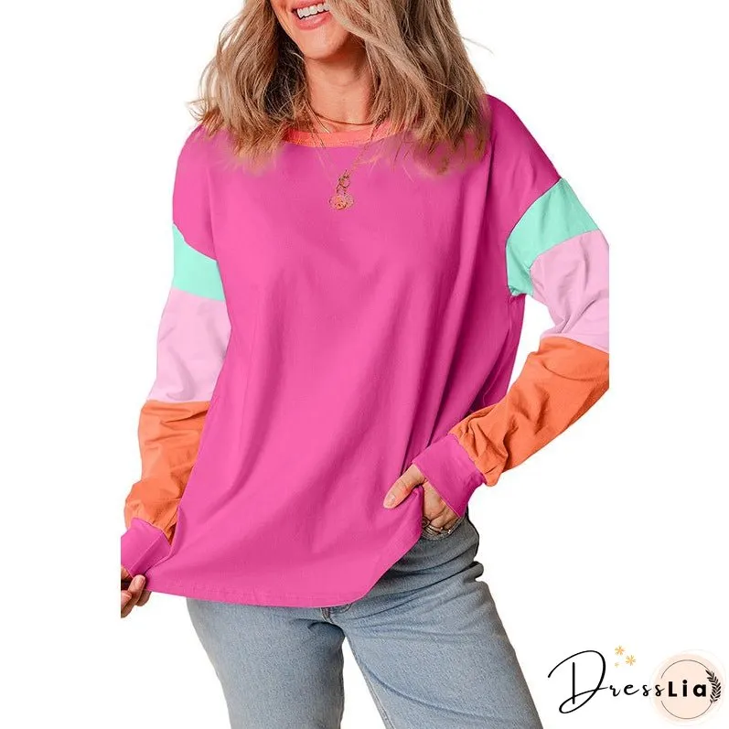 Women's Pullover Round Neck Long Sleeves For Unique Design Sweaters