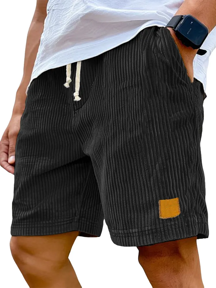 Vintage Lace-up Shorts Mokaloha Men's Corduroy Shorts – Vintage