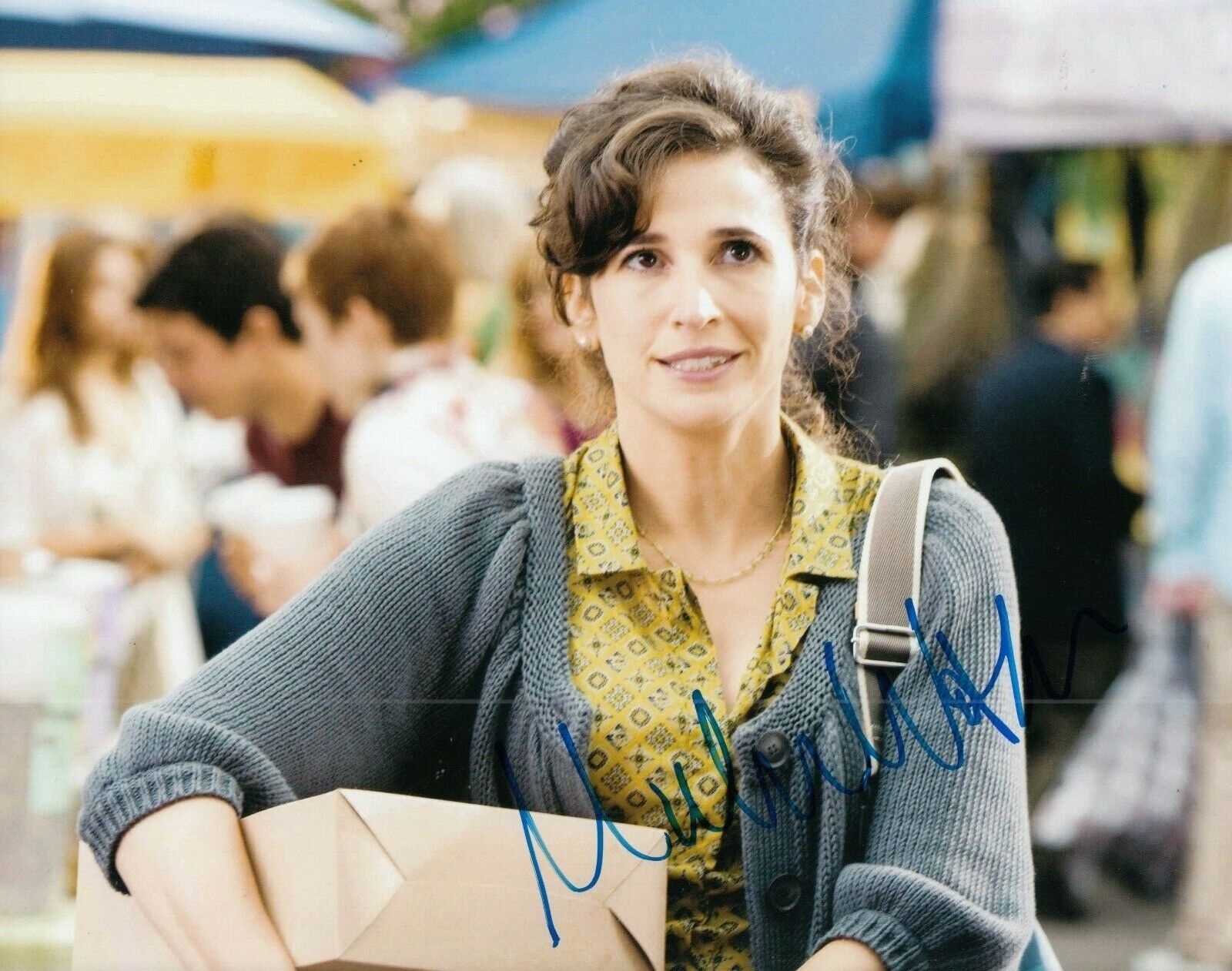 MICHAELA WATKINS signed (THE BACK UP PLAN) Movie 8X10 *Mona* Photo Poster painting W/COA #3