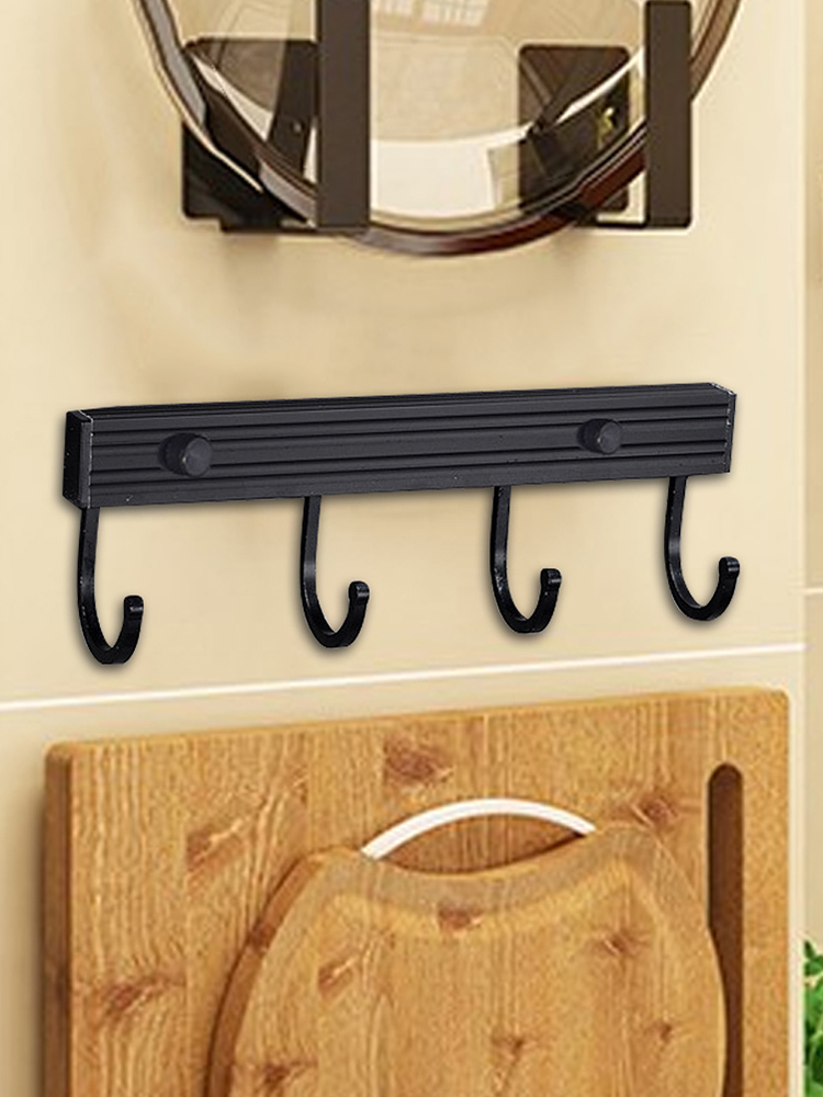 

Aluminium Wall Mounted Hook Self-Adhesive Kitchen Storage Punch-free Hanger, 501 Original