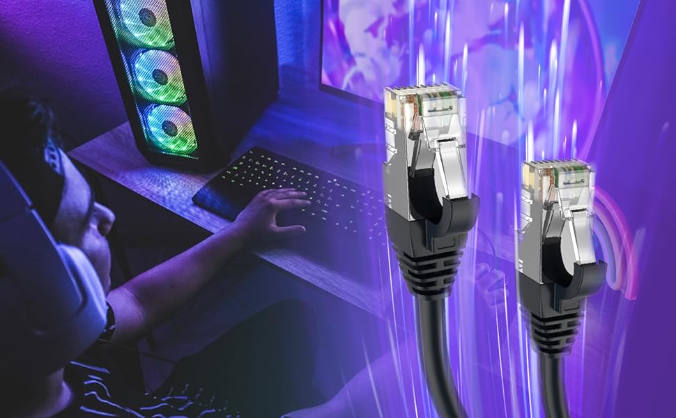 cat6 black
