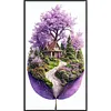 Landscape Leaf Silhouette-11CT Stamped Cross Stitch 40*70cm(Big Size) tapestrymarket
