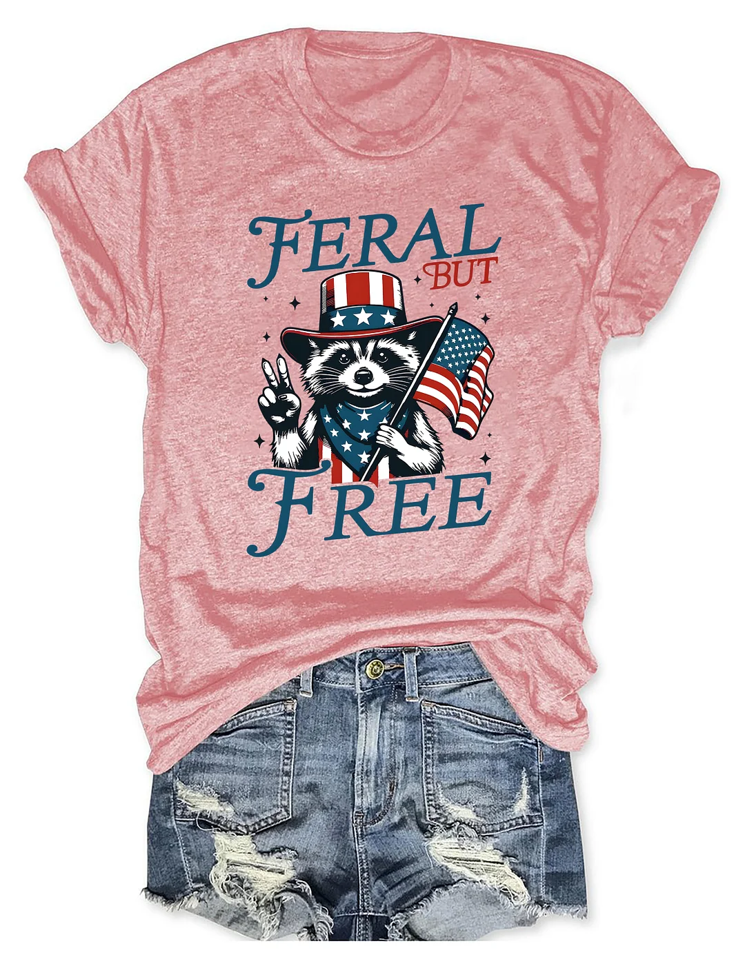 Feral But Free T-shirt