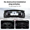 12.3" LCD Digital Cluster Instrument Speedometer For Jeep Wrangler JK 