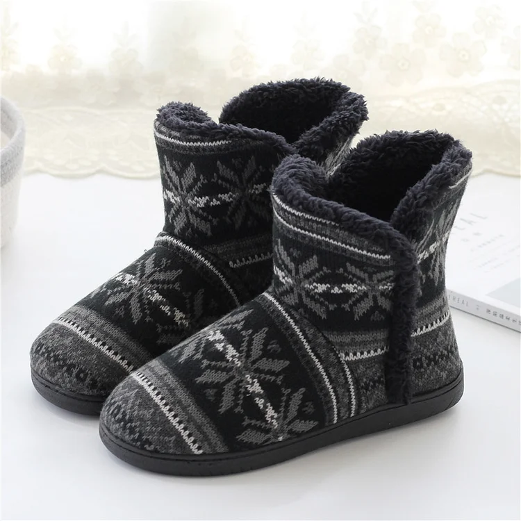 Classic Ankle Snow Booties Warm Fur Lining Boots