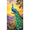 Peacock - Diamond Painting - Full Round Drill (Canvas|40*70cm)