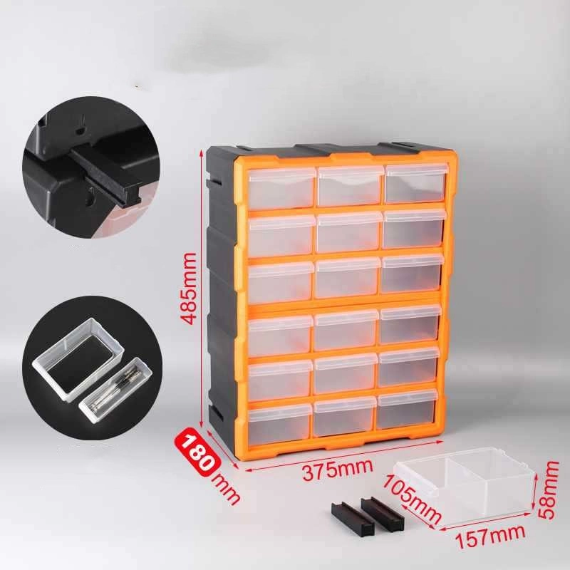 Casual Solid Color Plastic Storage Box