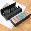 DIY Diamond Painting Eye Glasses Box Travel Leather Sunglasses Storage Case
