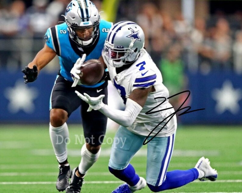 Trevon Diggs Signed Photo Poster painting 8X10 rp Autographed Picture Dallas Cowboys