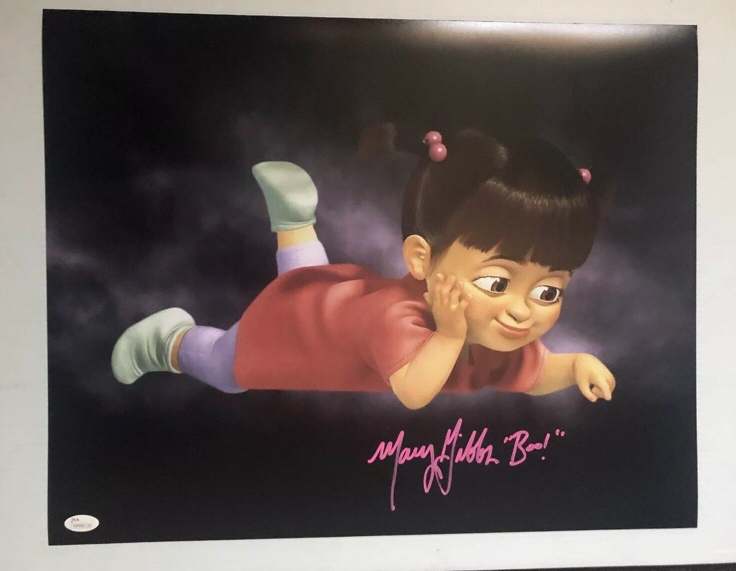 Mary Gibbs Signed Autographed 16x20 Photo Poster painting Monsters Inc Full Name Auto JSA COA 2