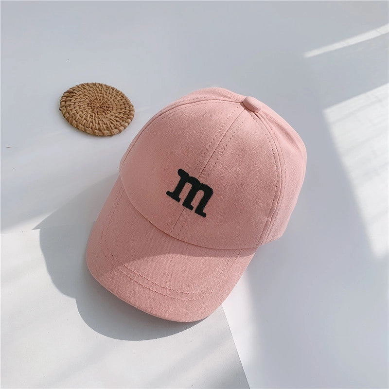 Children’s Hat Baby Spring And Autumn Cap Korean Letter Embroidery Boys Autumn And Winter Girls Kids Baseball Cap