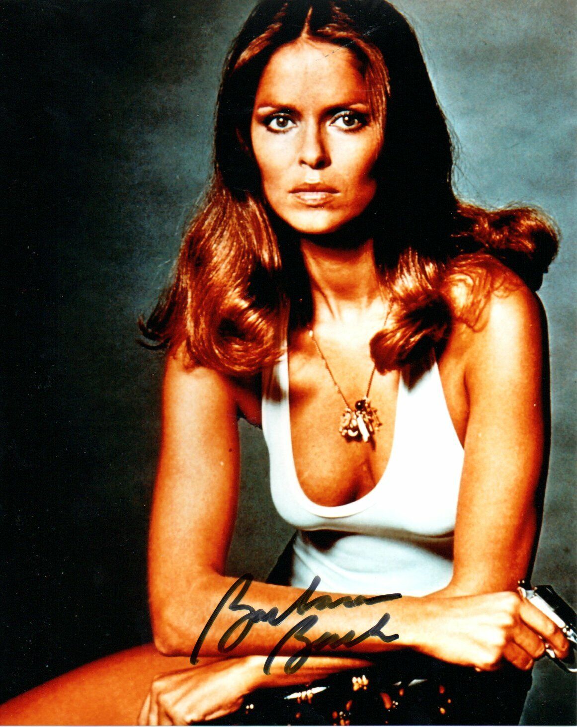 Genuine Hand Signed Barbara Bach SPY WHO LOVED ME 10 x 8 Photo Poster painting  James Bond COA