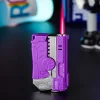 Mecha Fingertip Gyroscope Lighter Two-In-One Folding Rotating Decompression Inflatable New Deformation