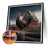Diamond Painting-DIY Full Round Drill Rooster