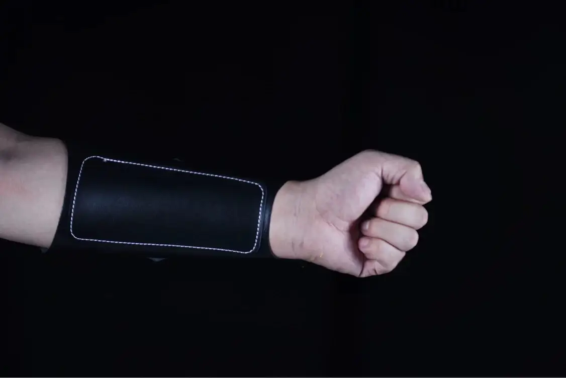 Assassin's Creed black wrist brace image 6