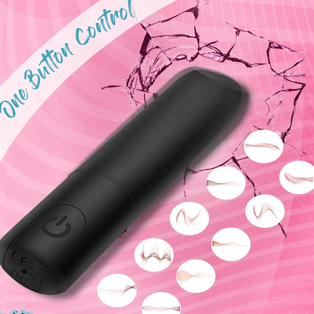 10 Vibration Modes Bullet Vibrator Adult Sex Toys