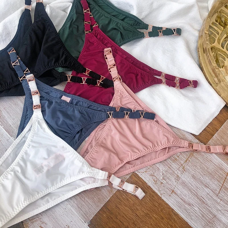 Women G-String Shinny Metal Waist Elastic T-back Slip Panty Female Nightclub Bright Thongs Women's Underpants Sexy Woman Brief