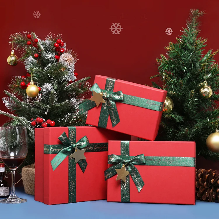 Christmas Eve Gift Boxes(5-pack) VangoghDress