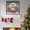 Globe De Noël Chow Chow-Ronde Drill Diamond Painting-40*40CM