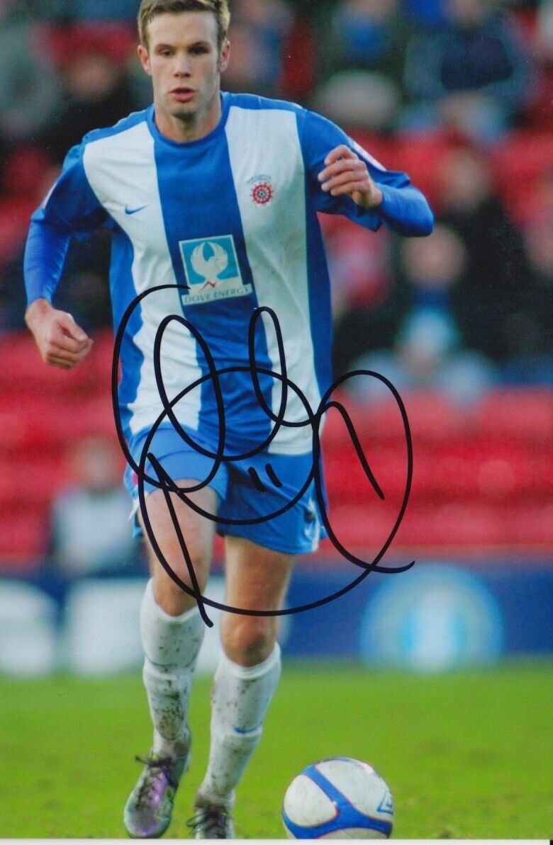 HARTLEPOOL UNITED HAND SIGNED ANDY MONKHOUSE 6X4 Photo Poster painting 1.