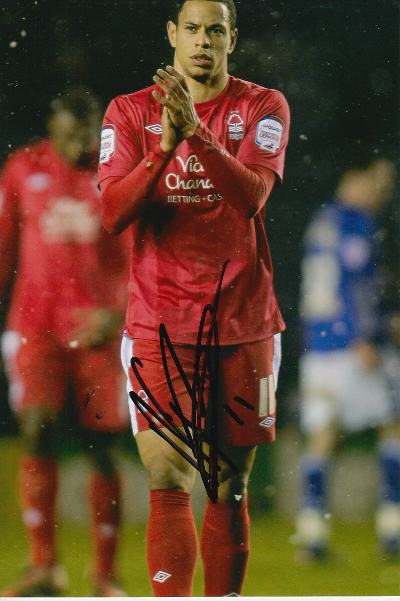 NOTTINGHAM FOREST HAND SIGNED NATHAN TYSON 6X4 Photo Poster painting 5.