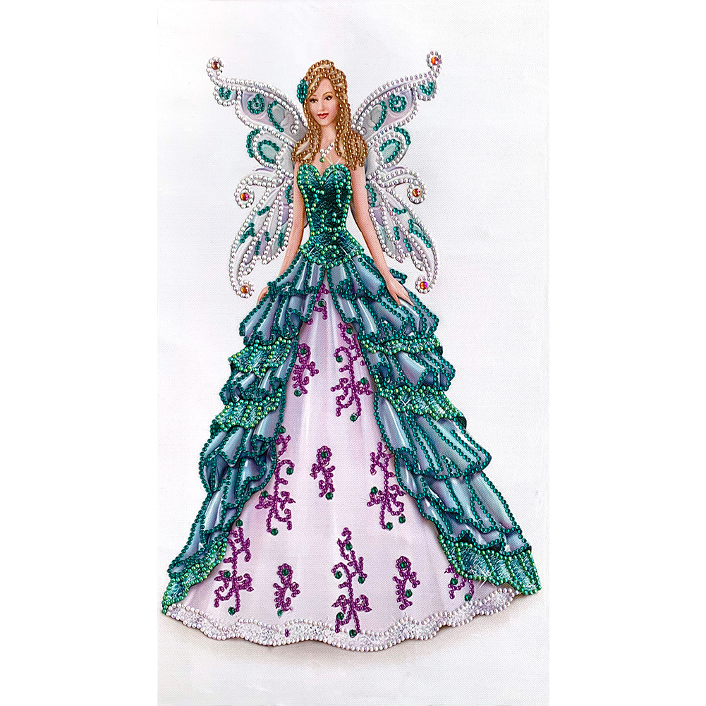 

Dress Lady - Special Shaped Diamond Painting - 30*40CM, 501 Original